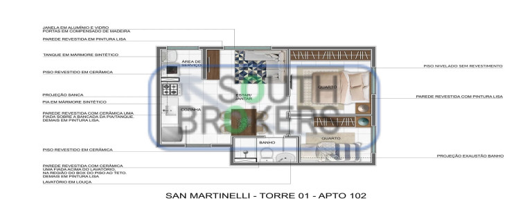 Imagem Apartamento com 2 Quartos à Venda, em Aricanduva - São Paulo Imagem Apartamento com 2 Quartos à Venda, em Aricanduva - São Paulo