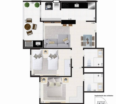 Imagem Apartamento com 2 Quartos à Venda, 68 m² em Guilhermina - Praia Grande Imagem Apartamento com 2 Quartos à Venda, 68 m² em Guilhermina - Praia Grande