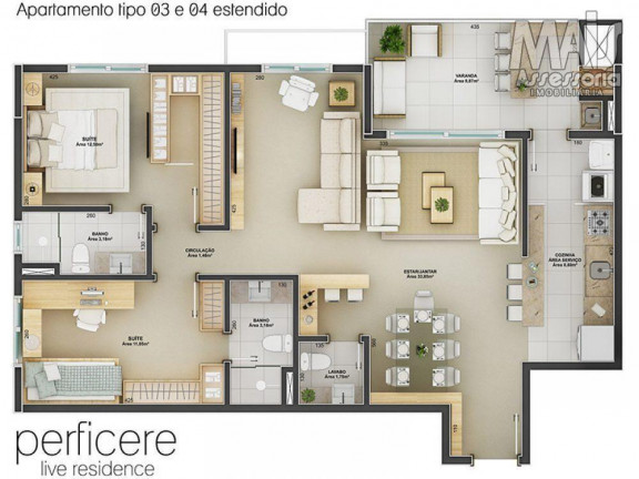 Imagem Apartamento com 3 Quartos à Venda, 101 m² em Centro - São Leopoldo Imagem Apartamento com 3 Quartos à Venda, 101 m² em Centro - São Leopoldo