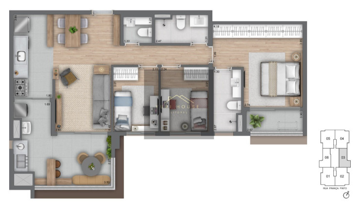 Imagem Imóvel com 3 Quartos à Venda, 93 m² em Vila Mariana - São Paulo Imagem Imóvel com 3 Quartos à Venda, 93 m² em Vila Mariana - São Paulo