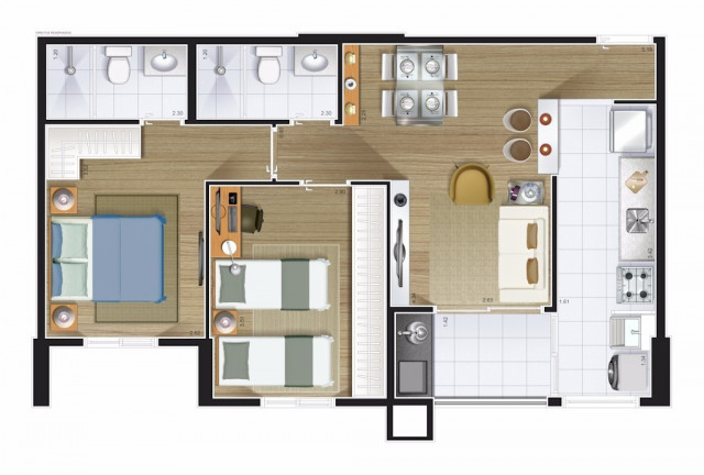 Imagem Apartamento com 3 Quartos à Venda, 82 m² em Fundação - São Caetano Do Sul Imagem Apartamento com 3 Quartos à Venda, 82 m² em Fundação - São Caetano Do Sul