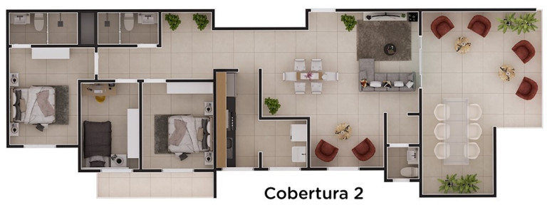 Imagem Apartamento com 2 Quartos à Venda, 67 m² em Centro - Itanhaém Imagem Apartamento com 2 Quartos à Venda, 67 m² em Centro - Itanhaém