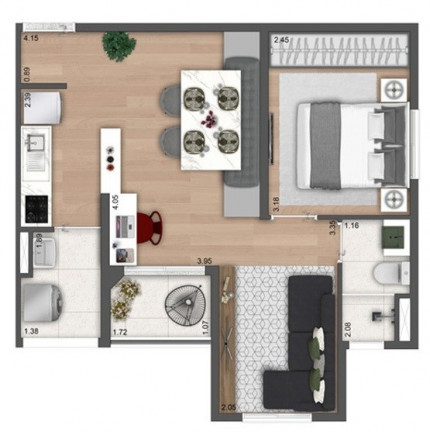 Imagem Imóvel com 2 Quartos à Venda, 37 m² em Imirim - São Paulo Imagem Imóvel com 2 Quartos à Venda, 37 m² em Imirim - São Paulo