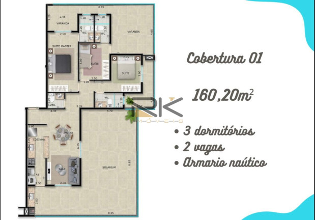 Imagem Apartamento com 2 Quartos à Venda, 71 m² em Itaguá - Ubatuba Imagem Apartamento com 2 Quartos à Venda, 71 m² em Itaguá - Ubatuba