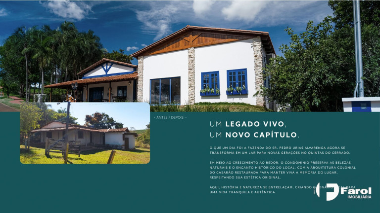 Imagem Terreno à Venda, 1.000 m² em Quintas Do Cerrado - Condomínio - Trindade Imagem Terreno à Venda, 1.000 m² em Quintas Do Cerrado - Condomínio - Trindade