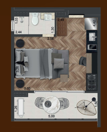 Imagem Imóvel com 1 Quarto à Venda, 48 m² em Vila Mariana - São Paulo Imagem Imóvel com 1 Quarto à Venda, 48 m² em Vila Mariana - São Paulo