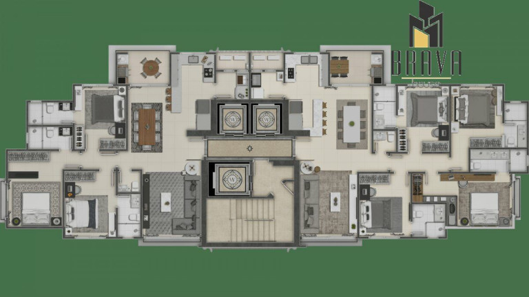 Imagem Apartamento com 4 Quartos à Venda, 139 m² em Centro - Balneário Camboriú