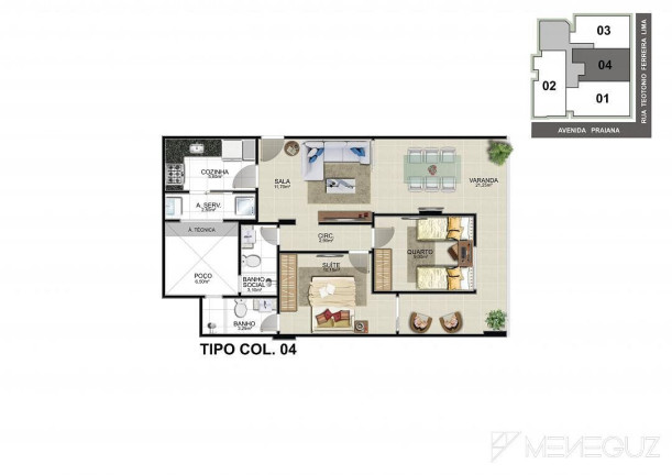Imagem Apartamento com 3 Quartos à Venda, 92 m² em Praia Do Morro - Guarapari Imagem Apartamento com 3 Quartos à Venda, 92 m² em Praia Do Morro - Guarapari
