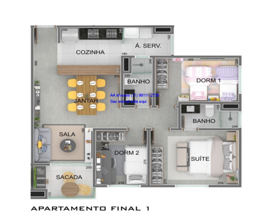 Imagem Flat com 1 Quarto à Venda, 38 m² em Vila São Luiz (centro) - Barueri Imagem Flat com 1 Quarto à Venda, 38 m² em Vila São Luiz (centro) - Barueri
