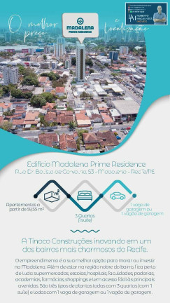 Imagem Apartamento com 3 Quartos à Venda, 59 m² em Madalena - Recife