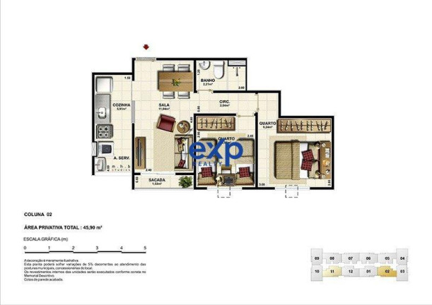 Imagem Apartamento com 2 Quartos à Venda, 46 m² em São Cristovão - Rio De Janeiro