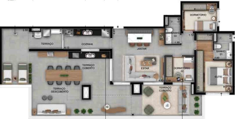 Imagem Apartamento com 2 Quartos à Venda, 73 m² em Butantã - São Paulo Imagem Apartamento com 2 Quartos à Venda, 73 m² em Butantã - São Paulo