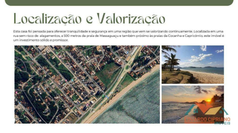 Imagem Casa com 3 Quartos à Venda, 105 m² em Massaguaçu - Caraguatatuba