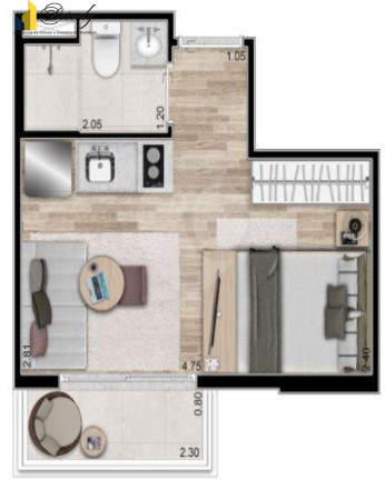 Imagem Apartamento com 1 Quarto à Venda, 31 m² em Jardim Paulista - São Paulo Imagem Apartamento com 1 Quarto à Venda, 31 m² em Jardim Paulista - São Paulo