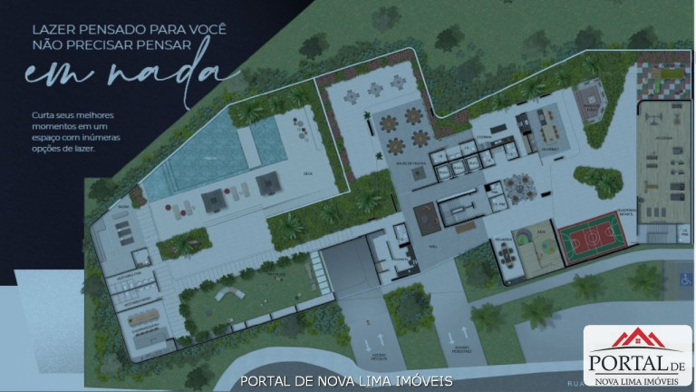 Imagem Apartamento com 3 Quartos à Venda, 114 m² em Vale Do Sereno - Nova Lima