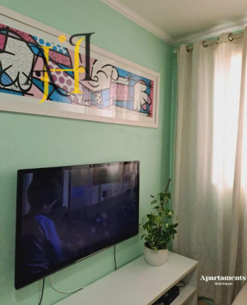 Imagem Apartamento com 2 Quartos à Venda, 43 m² em Santo Amaro - São Paulo