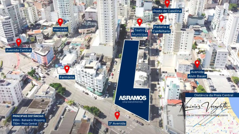 Imagem Imóvel com 3 Quartos à Venda, 125 m² em Centro - Balneário Camboriú Imagem Imóvel com 3 Quartos à Venda, 125 m² em Centro - Balneário Camboriú