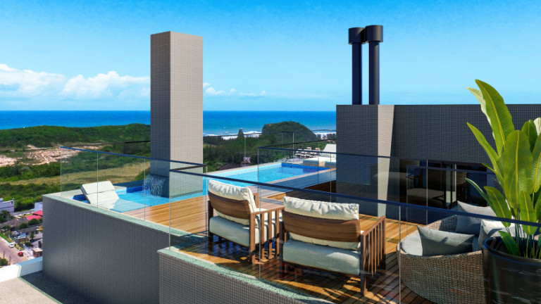 Apartamento com 2 Quartos à Venda, 64 m² em Praia Da Cal - Torres