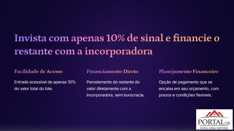 Imagem Terreno à Venda, 335 m² em Pau Pombo - Nova Lima