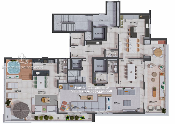 Imagem Cobertura com 5 Quartos à Venda, 700 m² em Bonfim Paulista - Ribeirão Preto Imagem Cobertura com 5 Quartos à Venda, 700 m² em Bonfim Paulista - Ribeirão Preto