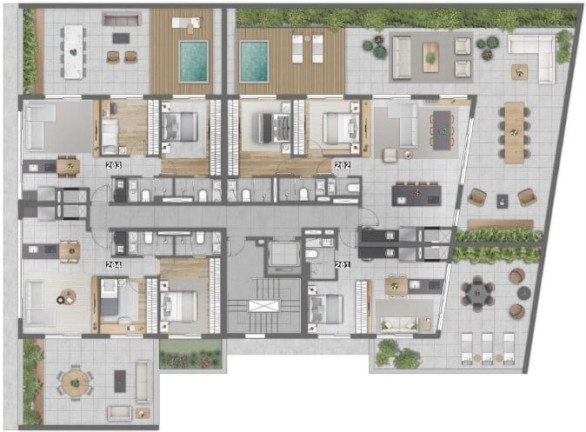 Imagem Apartamento com 1 Quarto à Venda, 77 m² em Boa Vista - Porto Alegre Imagem Apartamento com 1 Quarto à Venda, 77 m² em Boa Vista - Porto Alegre