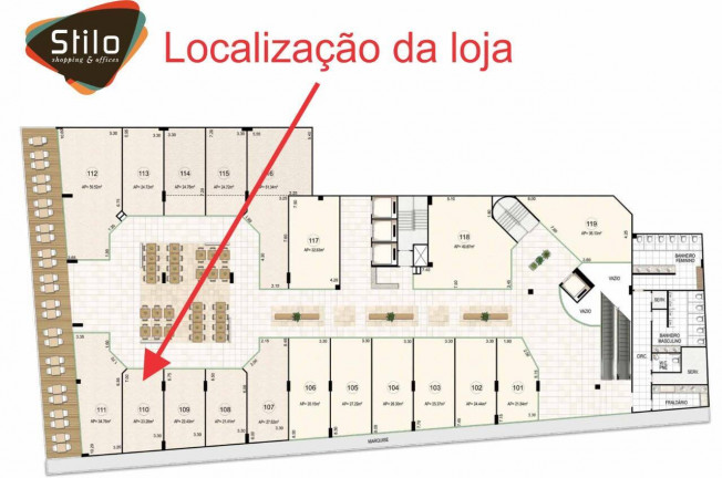 Imagem Loja para Alugar, 23 m² em Alcântara - São Gonçalo Imagem Loja para Alugar, 23 m² em Alcântara - São Gonçalo