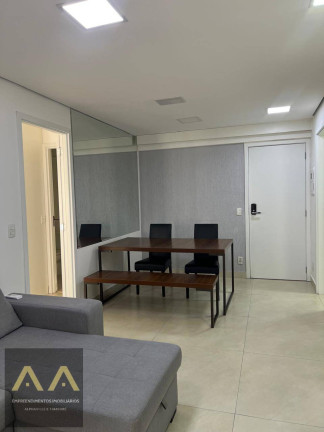 Imagem Apartamento com 1 Quarto para Alugar, 49 m² em Alphaville - Barueri