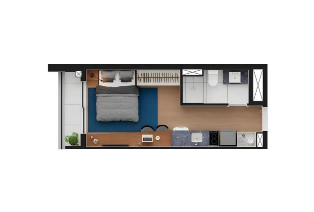 Imagem Apartamento com 1 Quarto à Venda, 49 m² em Consolação - São Paulo Imagem Apartamento com 1 Quarto à Venda, 49 m² em Consolação - São Paulo