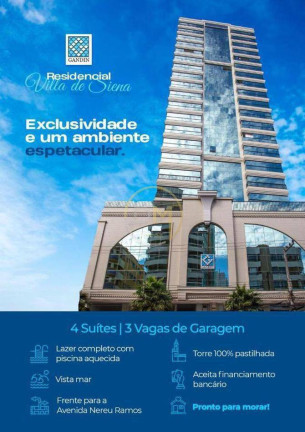 Imagem Apartamento com 4 Quartos à Venda, em Meia Praia - Itapema Imagem Apartamento com 4 Quartos à Venda, em Meia Praia - Itapema