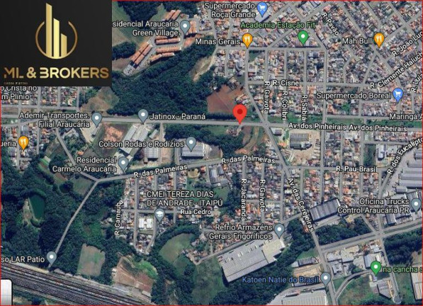 Imóvel Comercial à Venda, 4.100 m² em Fazenda Velha - Araucária