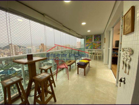 Foto do imóvel Apartamento com 4 Quartos à Venda, 136 m² em Pompéia - Santos