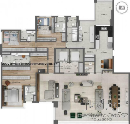 Imagem Apartamento com 4 Quartos à Venda, 280 m² em Moema - São Paulo Imagem Apartamento com 4 Quartos à Venda, 280 m² em Moema - São Paulo