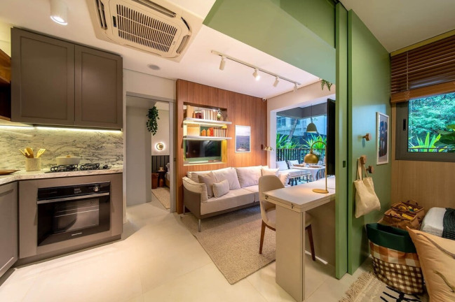 Imagem Apartamento com 2 Quartos à Venda, 40 m² em Brooklin Paulista - São Paulo