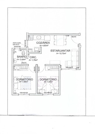 Imagem Apartamento com 2 Quartos à Venda, 48 m² em Nossa Senhora Das Graças - Caxias Do Sul Imagem Apartamento com 2 Quartos à Venda, 48 m² em Nossa Senhora Das Graças - Caxias Do Sul