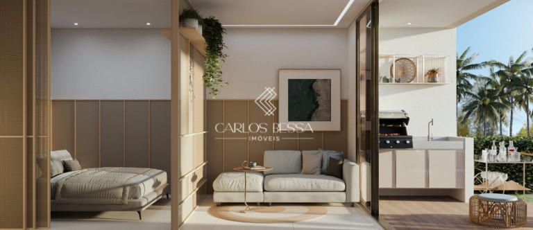 Imagem Apartamento com 2 Quartos à Venda, 46 m² em Carneiros - Tamandaré Imagem Apartamento com 2 Quartos à Venda, 46 m² em Carneiros - Tamandaré
