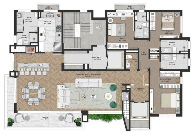 Imagem Apartamento com 3 Quartos à Venda, 323 m² em Rio Branco - Porto Alegre