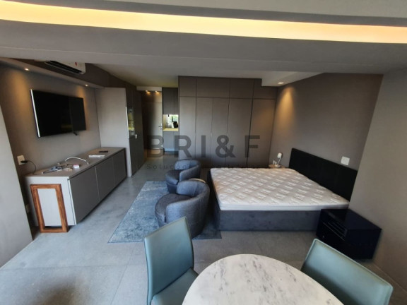 Imagem Apartamento com 1 Quarto para Alugar, 44 m² em Brooklin - São Paulo Imagem Apartamento com 1 Quarto para Alugar, 44 m² em Brooklin - São Paulo