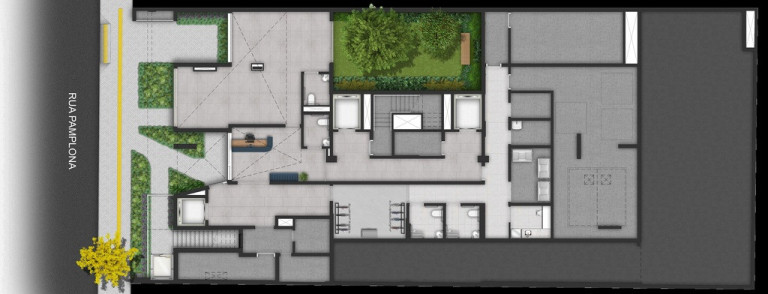 Imagem Apartamento com 1 Quarto à Venda, 54 m² em Jardins - São Paulo Imagem Apartamento com 1 Quarto à Venda, 54 m² em Jardins - São Paulo