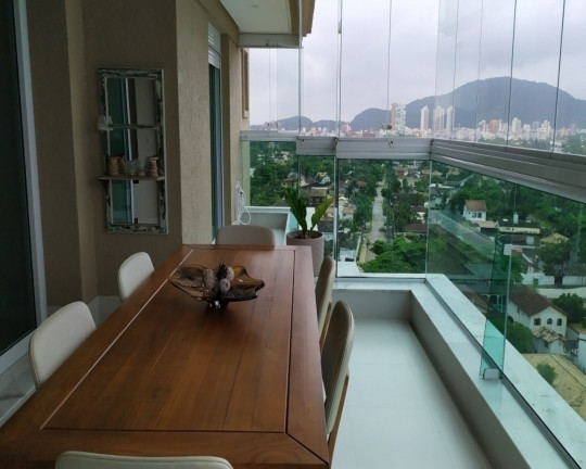 Imagem Apartamento com 3 Quartos à Venda, 170 m² em Jardim Virgínia - Guarujá