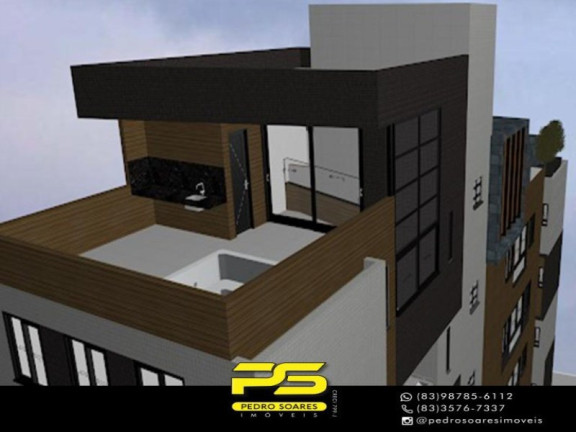 Apartamento com 1 Quarto à Venda, 35 m² em Bancários - João Pessoa
