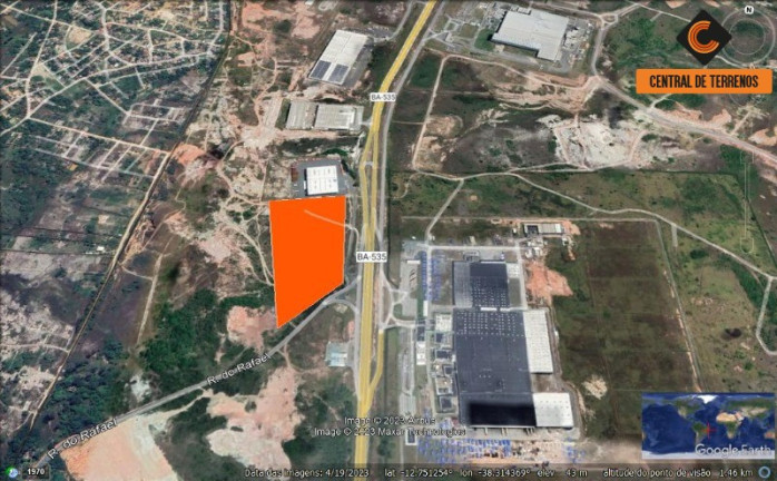 Imagem Terreno à Venda, 55.000 m² em Pólo Industrial De Camaçari - Camaçari Imagem Terreno à Venda, 55.000 m² em Pólo Industrial De Camaçari - Camaçari