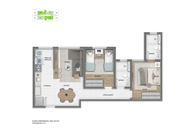 Imagem Apartamento com 2 Quartos à Venda, 49 m² em Estoril - Belo Horizonte Imagem Apartamento com 2 Quartos à Venda, 49 m² em Estoril - Belo Horizonte