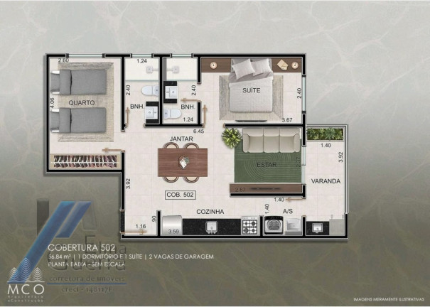 Imagem Apartamento com 2 Quartos à Venda, 63 m² em Centro - Ubatuba Imagem Apartamento com 2 Quartos à Venda, 63 m² em Centro - Ubatuba
