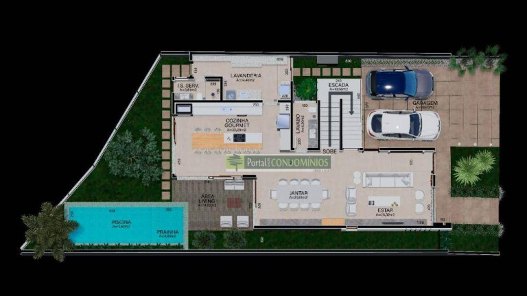 Imagem Casa com 4 Quartos à Venda, 369 m² em Butiatuvinha - Curitiba