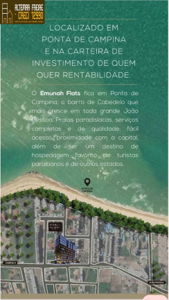 Imagem Flat com 1 Quarto à Venda, 22 m² em Ponta De Campina - Cabedelo Imagem Flat com 1 Quarto à Venda, 22 m² em Ponta De Campina - Cabedelo