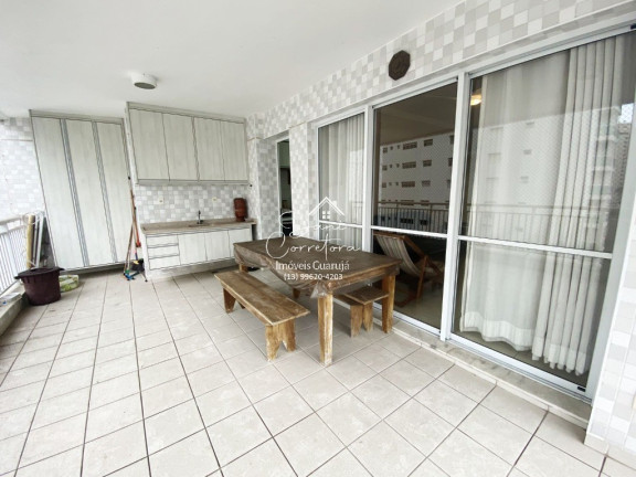 Imagem Apartamento com 3 Quartos à Venda, 126 m² em Vila Alzira - Guarujá