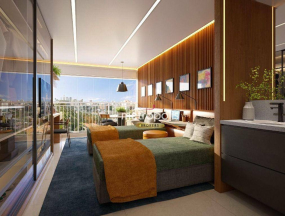 Imagem Studio com 1 Quarto à Venda, 36 m² em Perdizes - São Paulo Imagem Studio com 1 Quarto à Venda, 36 m² em Perdizes - São Paulo