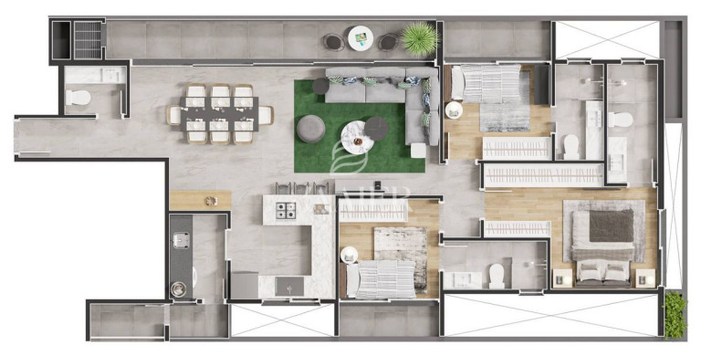 Imagem Apartamento com 3 Quartos à Venda, 112 m² em América - Joinville Imagem Apartamento com 3 Quartos à Venda, 112 m² em América - Joinville