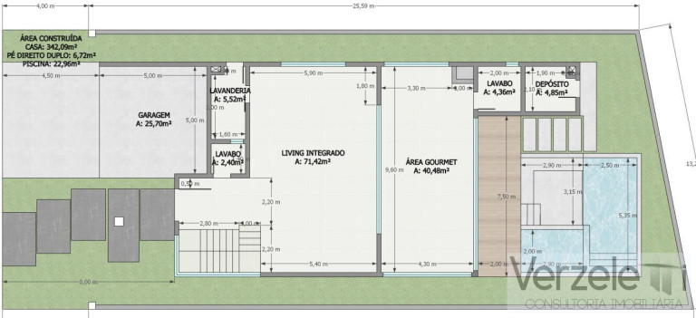 Imagem Casa com 4 Quartos à Venda, 371 m² em Jardim Dourado - Porto Belo