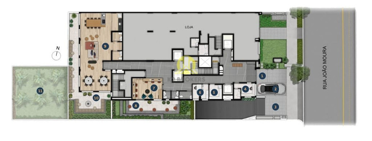 Imagem Studio com 1 Quarto à Venda, 24 m² em Pinheiros - São Paulo Imagem Studio com 1 Quarto à Venda, 24 m² em Pinheiros - São Paulo